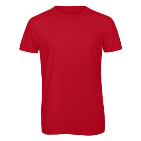 B&amp;C Pánské tričko TM055 Red B&C