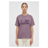 Tričko Marmot fialová barva