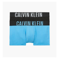 Trenýrky 2pack NB2602A 1SR - černá/modrá - Calvin Klein