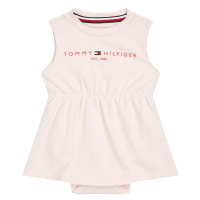 Kojenecká sukýnka Tommy Hilfiger růžová barva, mini, áčková