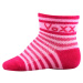 Voxx Fredíček Kojenecké prodyšné ponožky - 3 páry BM000000640200100686 mix pruhy/holka