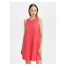 Červené dámské šaty GAP sleeveless swing dress