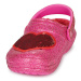 Crocs CLASSIC LINED VALENTINES DAY CLOG Růžová