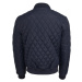 Pánská bunda Urban Classics Diamond Quilt Nylon Jacket - modrá