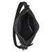 Dámská kožená batůžko kabelka Burkely Markets - černá