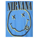 Tričko metal pánské Nirvana - Inverse Happy Face - ROCK OFF - NIRVTS13MBL