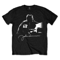RockOff John Lennon unisex bavlněné tričko : People for Peace - černé