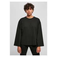 Ladies Organic Oversized Wide Longsleeve - black