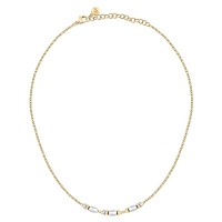 Morellato Pozlacený bicolor náhrdelník s korálky Colori SAXQ06