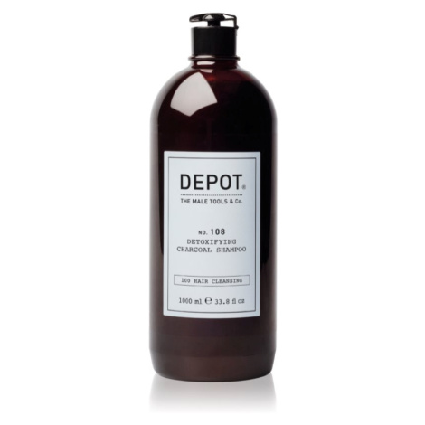 Depot No. 108 Detoxifing Charchoal Shampoo čisticí detoxikační šampon pro všechny typy vlasů 100