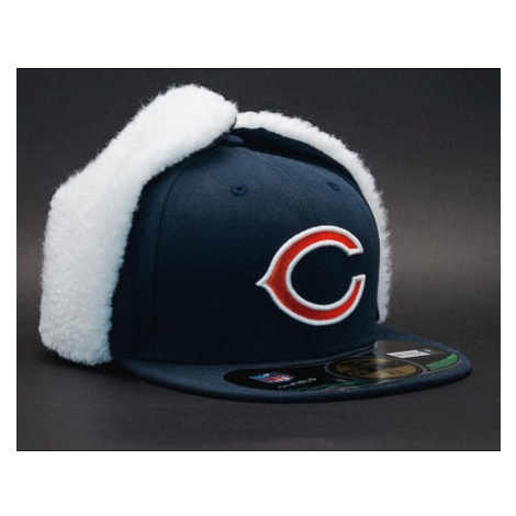 Kšiltovka S Klapkami New Era Lsg Dog Ear Chicago Bears 59FIFTY Official Team Color velikosti fit