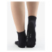Gina Unisex sportovní froté ponožky 82008P černá