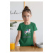 MMO Dívčí tričko Věřím v jednorožce Barva: Denim