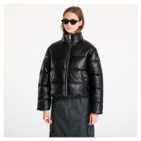 Bunda Karl Kani Serif Crop PU Puffer Jacket Black