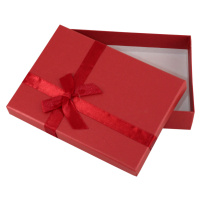 Červená dárková krabička 10 x 14 cm