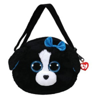 Ty Gear shoulder bag Tracey - black/white dog 15 cm