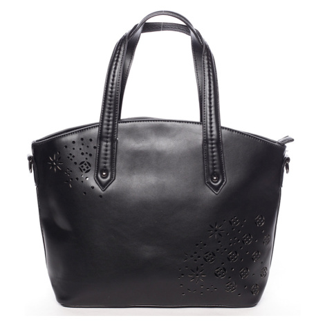 Elegantní módní kabelka Alma, černá Dudlin