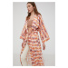 Kimono Answear Lab oranžová barva, oversize