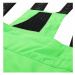 Alpine Pro Nudd 4 Pánské lyžařské kalhoty MPAM311 Neon zelená