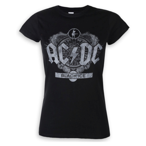 Tričko metal dámské AC-DC - Black Ice - ROCK OFF - ACDCTS40LB ACDCTS62LB