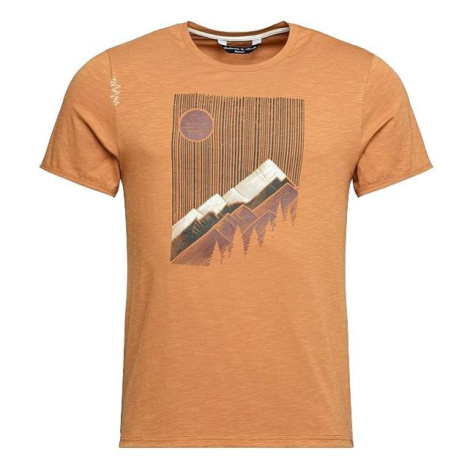 Chillaz Sunny Mountains triko KR pánské, hnědá