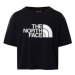 The North Face W CROPPED EASY TEE Černá