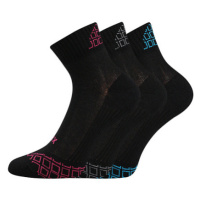 Voxx Evok Dámské extra prodyšné ponožky - 3 páry BM000000607100108031 černá