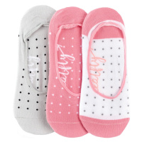 Meatfly ponožky Low socks - Triple pack A/ Small Dots | Mnohobarevná