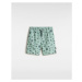 VANS Boys Primary Print Elastic Boardshorts Boys Green, Size