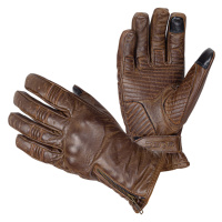 Moto rukavice W-TEC Inverner tmavě hnědá