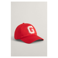 KŠILTOVKA GANT SHINY COTTON CAP BRIGHT RED