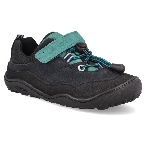 Barefoot dětské outdoorové boty bLIFESTYLE - Caprini TEX marine tmavě modré