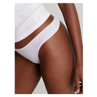 Dámské spodní prádlo 3 PACK THONG (LOW-RISE V) 000QD5220ENP2 - Calvin Klein