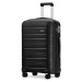 Cestovní kufr na kolečkách Kono Classic Collection - černý - 77L