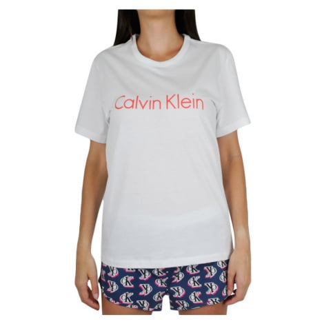 Dámské tričko Calvin Klein bílé (QS6105E-SWI)