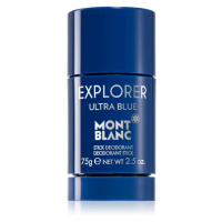 Montblanc Explorer Ultra Blue deostick pro muže 75 ml