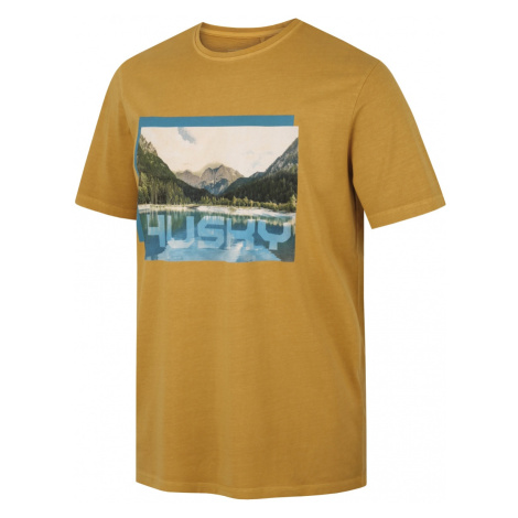 Pánské triko Husky Tee Lake M mustard