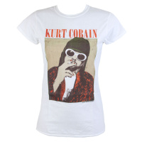 Tričko metal dámské Nirvana - Kurt Cobain - PLASTIC HEAD - RTKCO0111