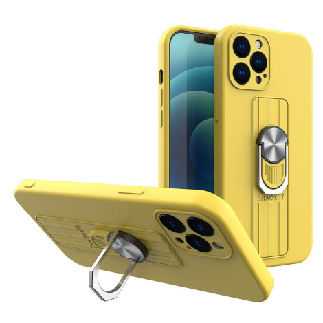 IZMAEL Pouzdro Ring Case  pro Apple iPhone 7 žlutá