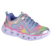 BAREVNÉ DÍVČÍ SVÍTÍCÍ TENISKY SKECHERS HEART LIGHTS-RAINBOW LUX Barevná