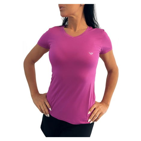 Dámské triko Emporio Armani EW000409 AF10889 růžové | růžová