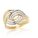 Dámský prsten ze žlutého zlata celozlatý PR0560F + DÁREK ZDARMA