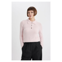 DEFACTO Regular Fit Polo Neck Sweater