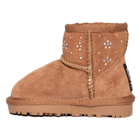 Gooce Kozačky 'Florette' hnědá / bílá