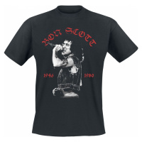 Bon Scott Live Photo Tričko černá