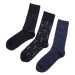 Tommy Hilfiger Socks - TH MEN MIXED STRIPES GIFTBOX 3P blue