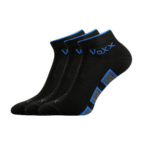 Voxx Dukaton silproX Unisex sportovní ponožky - 3 páry BM000000573900101746 černá