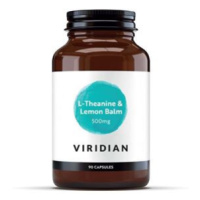 Viridian nutrition L-Theanine & Lemon Balm 90 kapslí