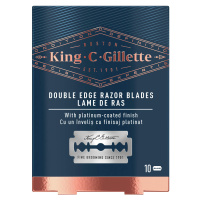 Gillette Náhradní žiletky King (Double Edge Razor Blades) 10 ks