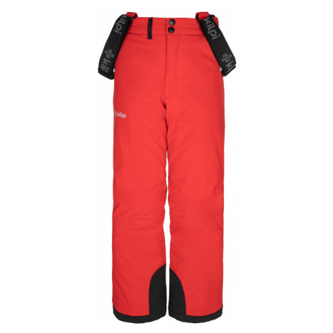 Dětské zimní lyžařské kalhoty KILPI METHONE-JB červená